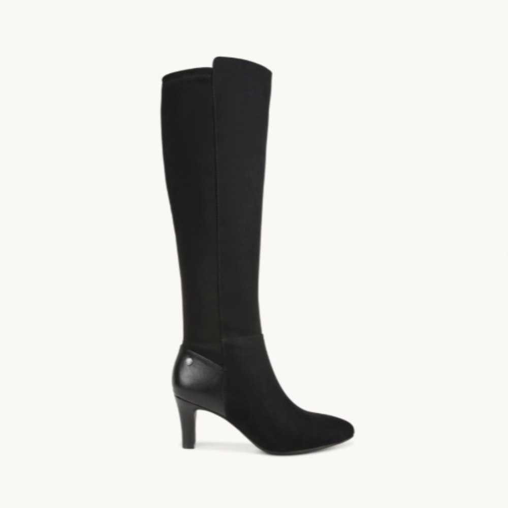 LifeStride Gracie In BLACK FABRIC (WIDE CALF) (WIDE WIDTH) - Picture 9 of 10